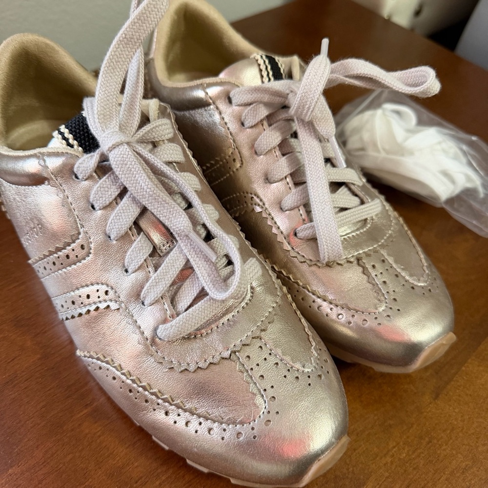 ShuShop Penelope Gold Women's Sneakers